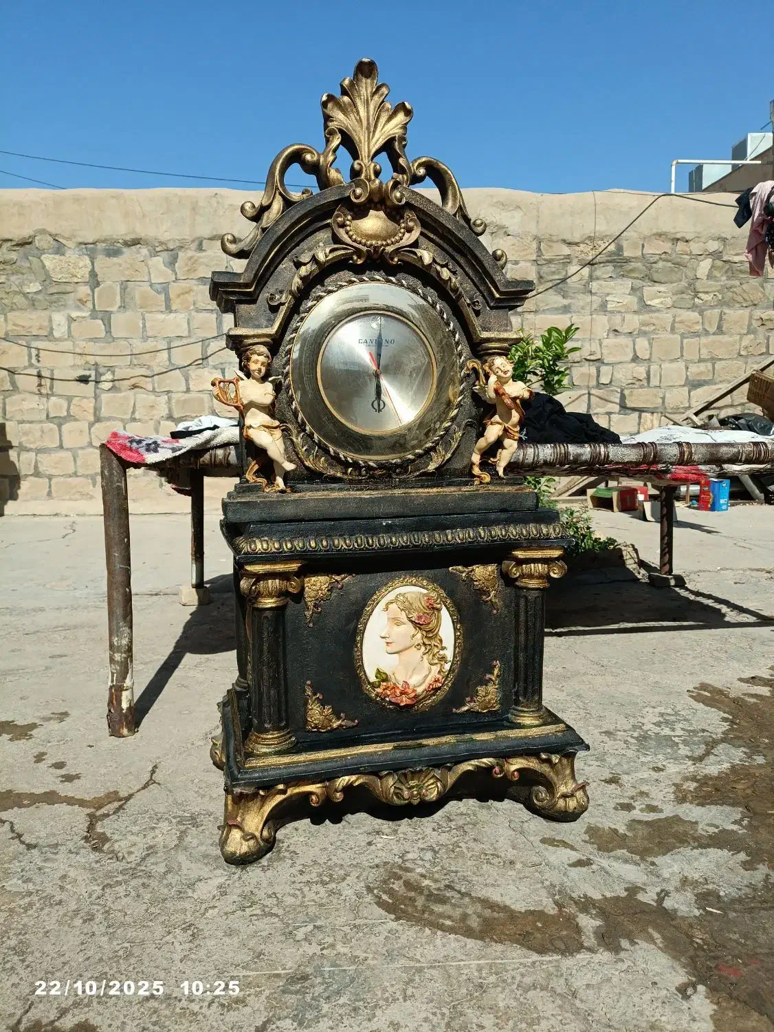 ساعت موتور خارجی|ساعت دیواری و تزئینی|مسجد سلیمان, |دیوار