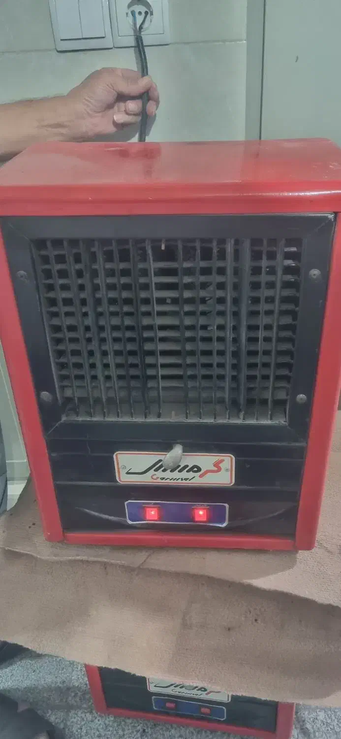 هیتر برقی فن دار برند گرمسال|بخاری، هیتر، شومینه|تهران, مسعودیه|دیوار