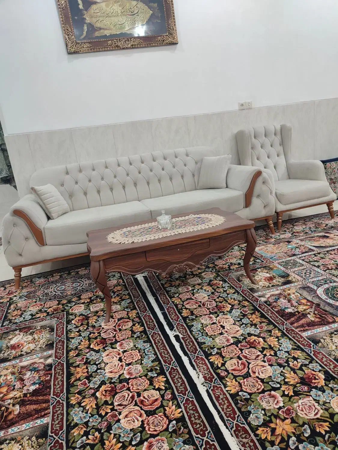 مبل هشت نفره|مبلمان خانگی و میز عسلی|بردسکن, |دیوار