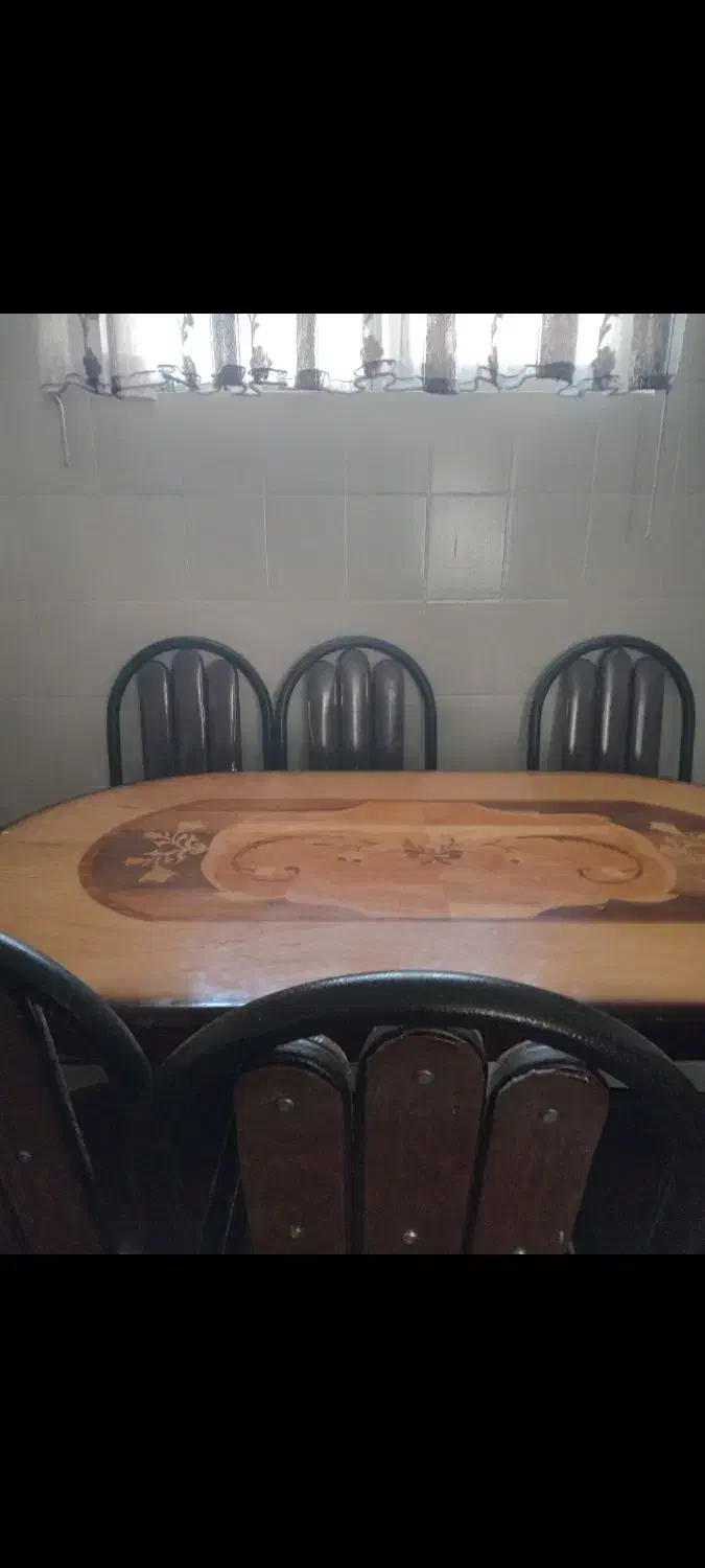 میزغذاخوری شش نفره|میز و صندلی غذاخوری|شهرکرد, |دیوار