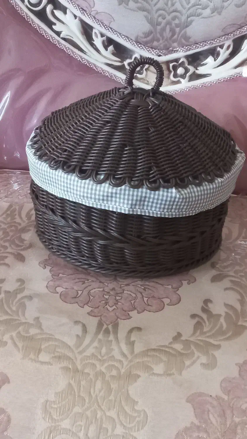 بافت سبد های حصیری ضد آب|صنایع دستی و سایر لوازم تزئینی|خمینیشهر, |دیوار