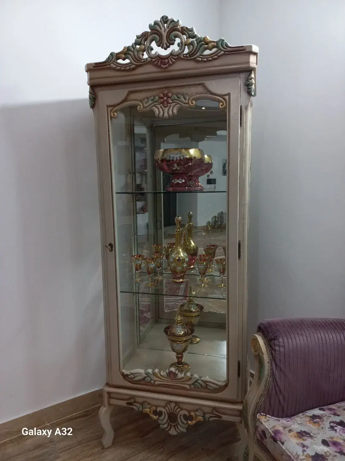 ویترین منبت|بوفه، ویترین، کنسول|الیگودرز, |دیوار