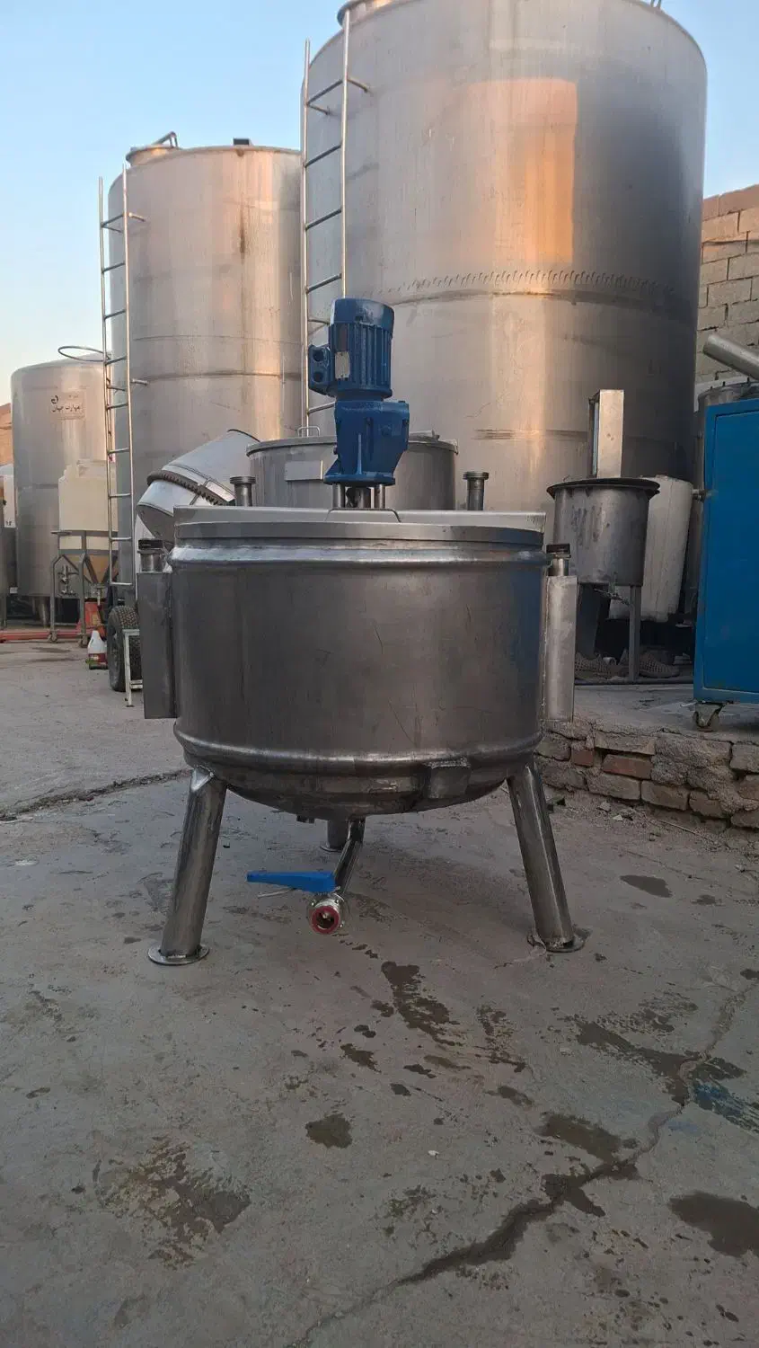 میکسر350لیتری دوجداره استیل مخزن پاتیل گردن500|ماشین‌آلات صنعتی|تهران, چیتگر جنوبی|دیوار