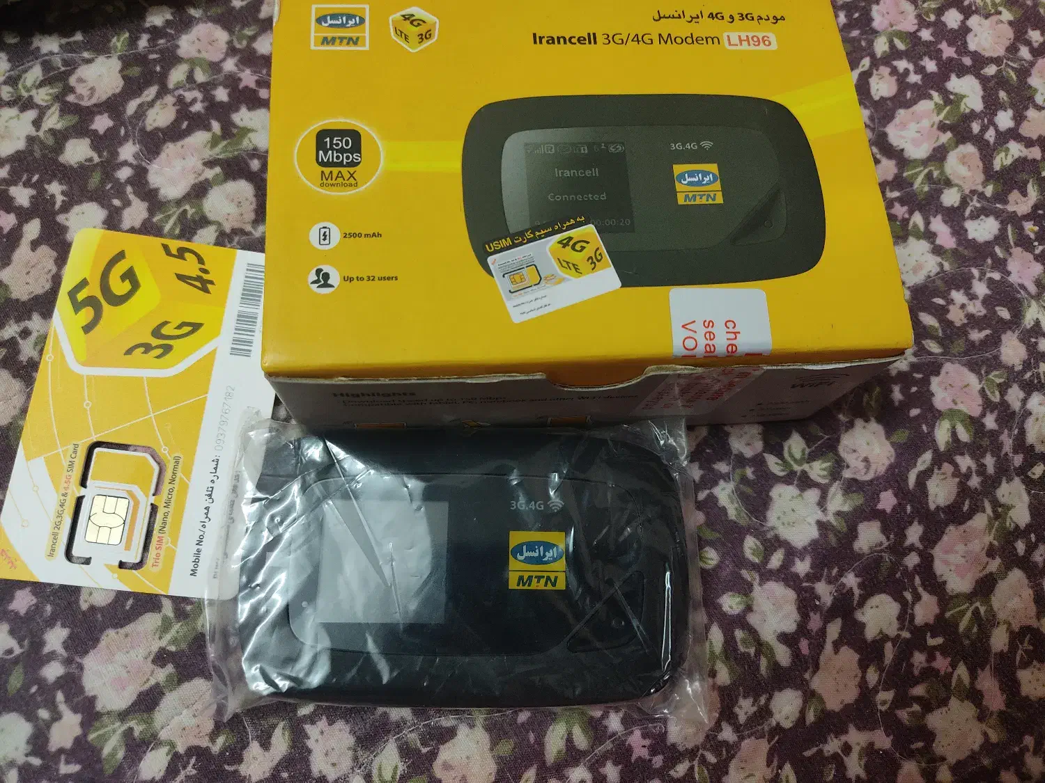 مودم همراه ایرانسل|مودم و تجهیزات شبکه|نهاوند, |دیوار