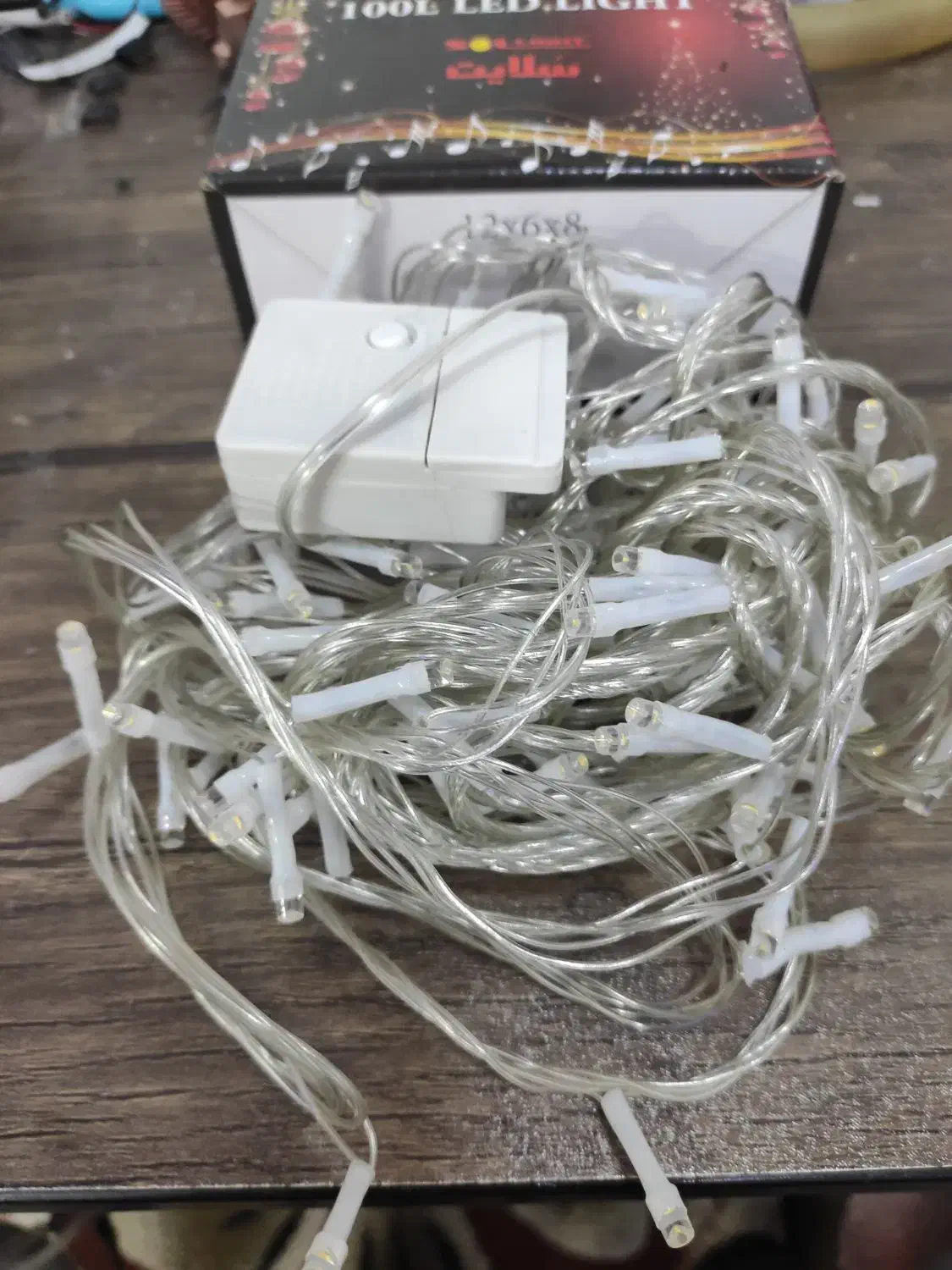 ریسه ۱۰ متری آفتابی|ریسه و چراغ تزئینی|لار, |دیوار