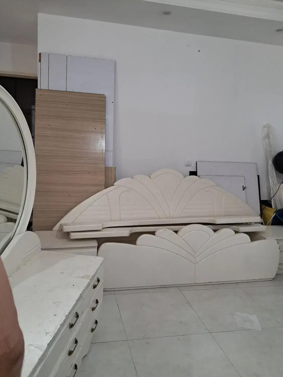 سویس خواب بهمراه دراور|تخت و سرویس خواب|گرمدره, |دیوار