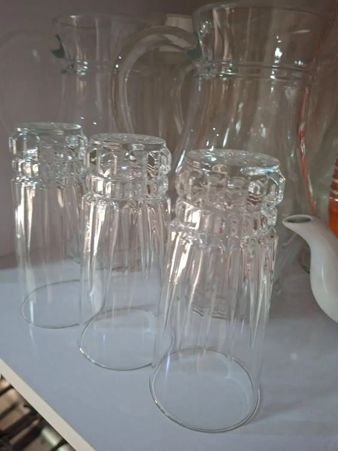 یک دست پارچ لیوان امپراطوری فرانسه|ظروف سرو و پذیرایی|تهران, دهقان|دیوار