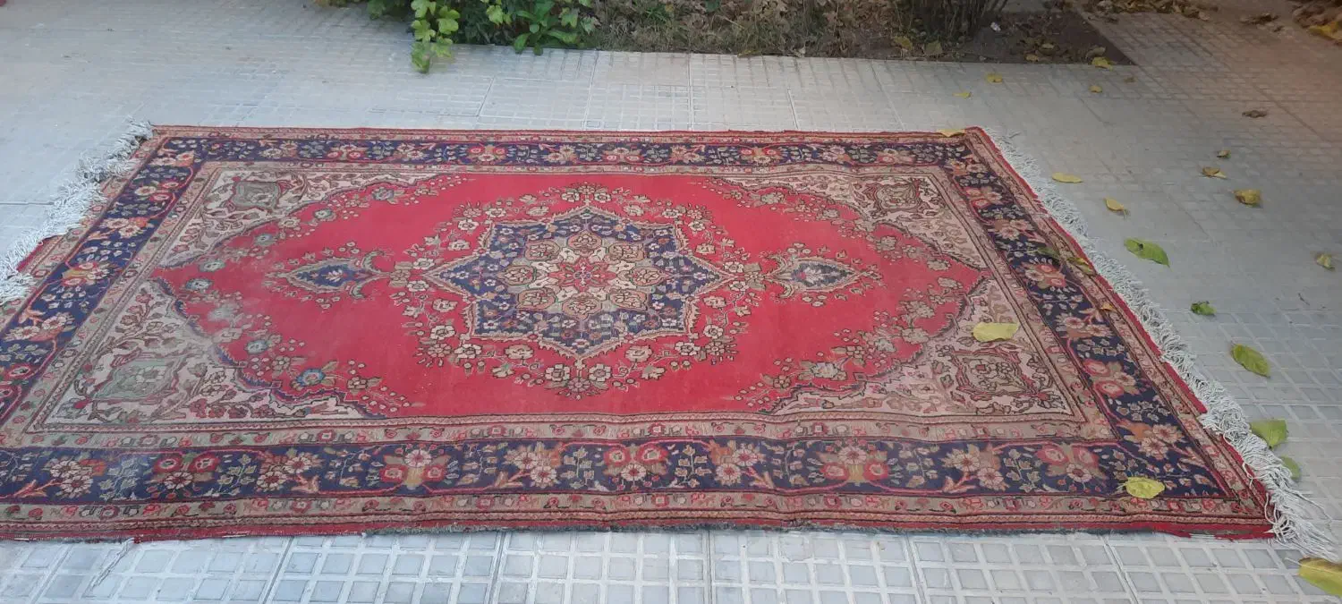 فرش کهنه دودرسه جفت|فرش|اردبیل, |دیوار