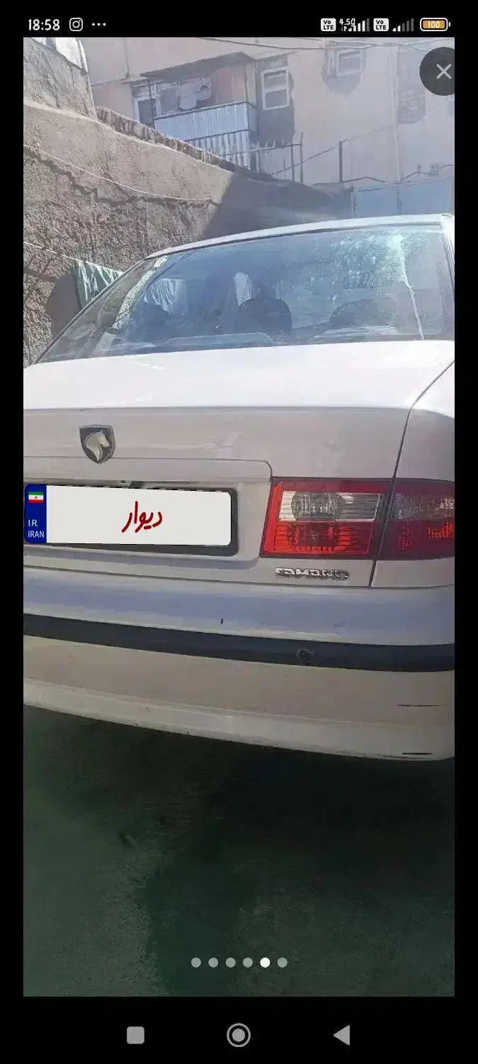 سمند ef7 مدل 97|خودرو سواری و وانت|تهران, الهیه|دیوار