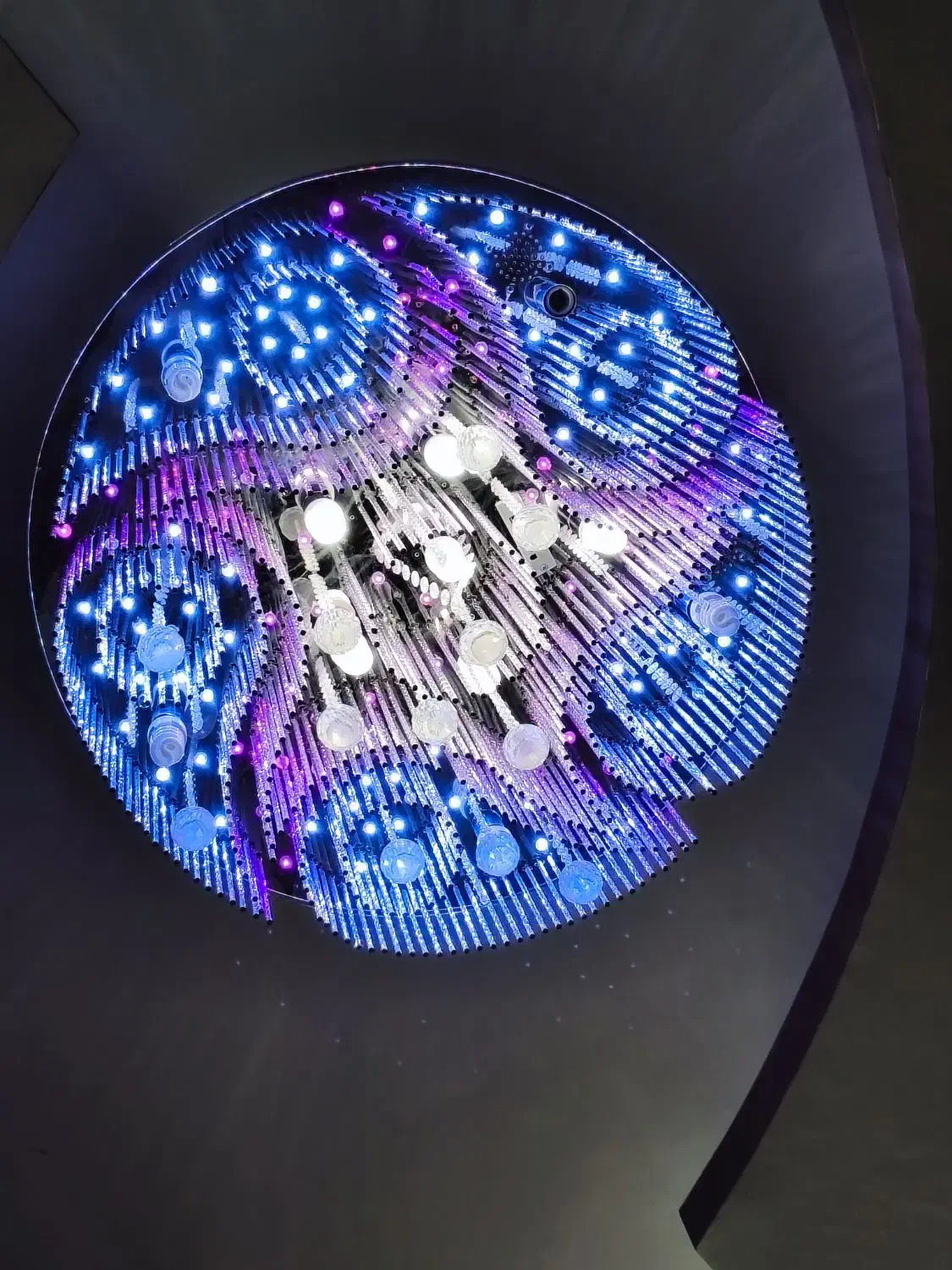 لوستر کریستال|لوستر و چراغ آویز|مبارکه, |دیوار