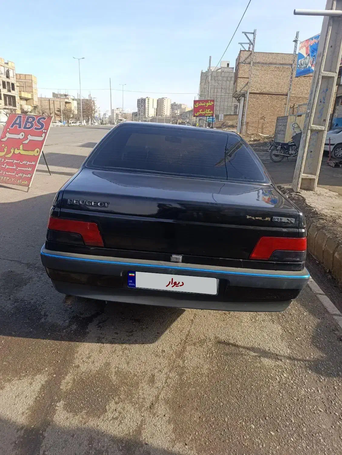 پژو 405سیاه|خودرو سواری و وانت|مرند, |دیوار