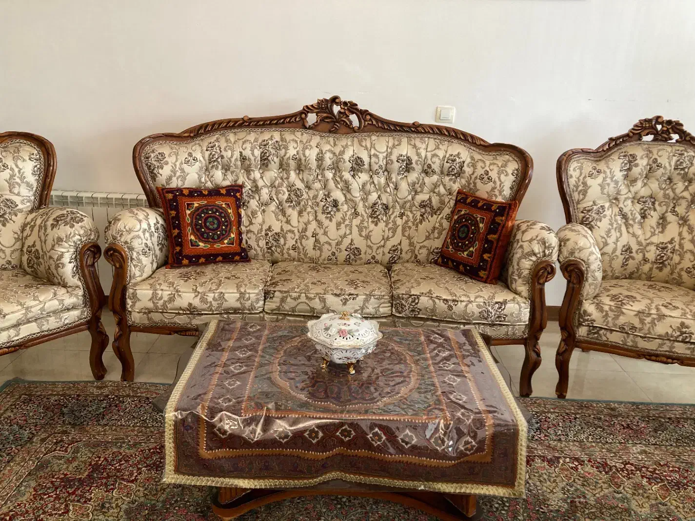 مبل سلطنتی|مبلمان خانگی و میز عسلی|رفسنجان, |دیوار