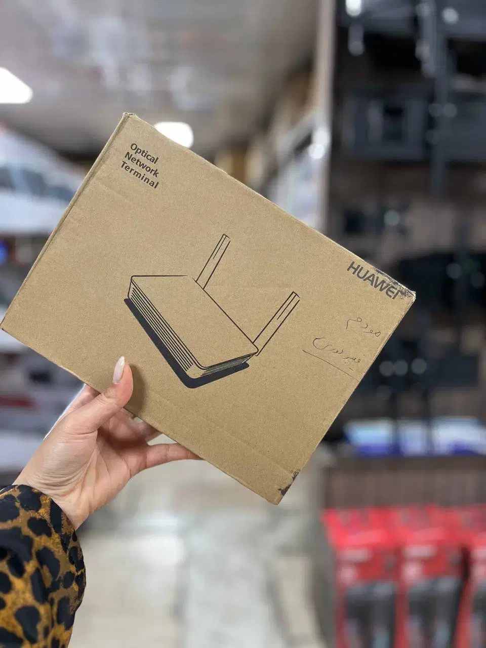 مودم فیبر نوری هوآوی گارانتی اصلی|مودم و تجهیزات شبکه|اسلامشهر, شهرک مفیدی|دیوار