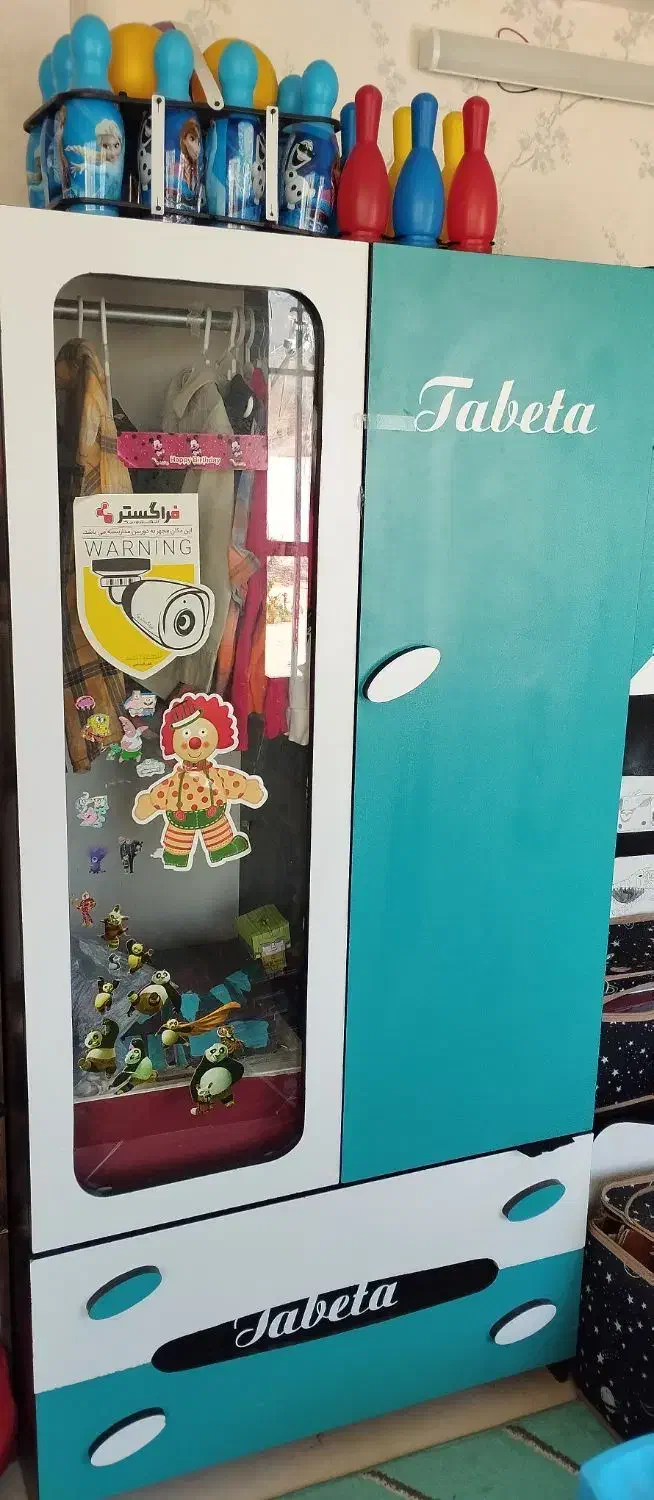 کمد لباس بچه|تخت و سرویس خواب|مشهد, صیاد شیرازی|دیوار