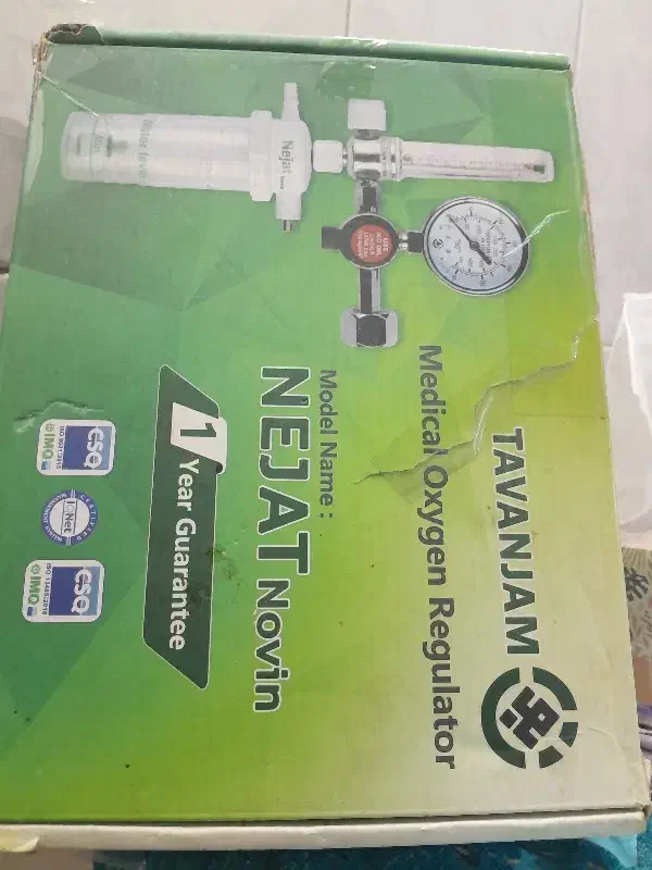 یک عدد مانومتر آکبند اکسیژن درجه ۱|آرایشی، بهداشتی، درمانی|برخوار, |دیوار