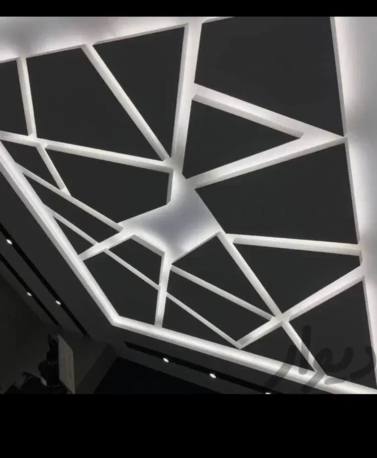 کناف سقف دکور تایل نور مخفی|خدمات پیشه و مهارت|بروجرد, |دیوار