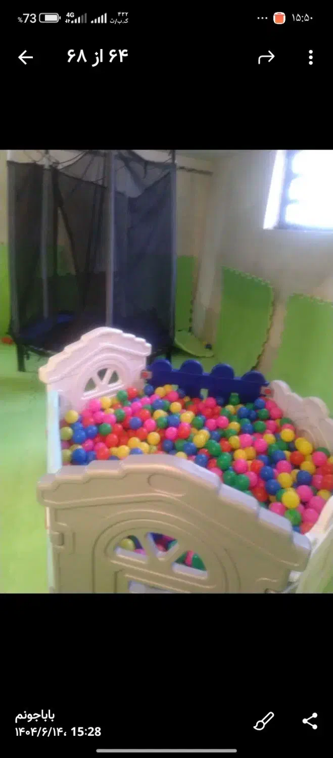 وسایل خانه بازی نو و در حد نو هستن|اسباب‌‌بازی|صائین قلعه, |دیوار