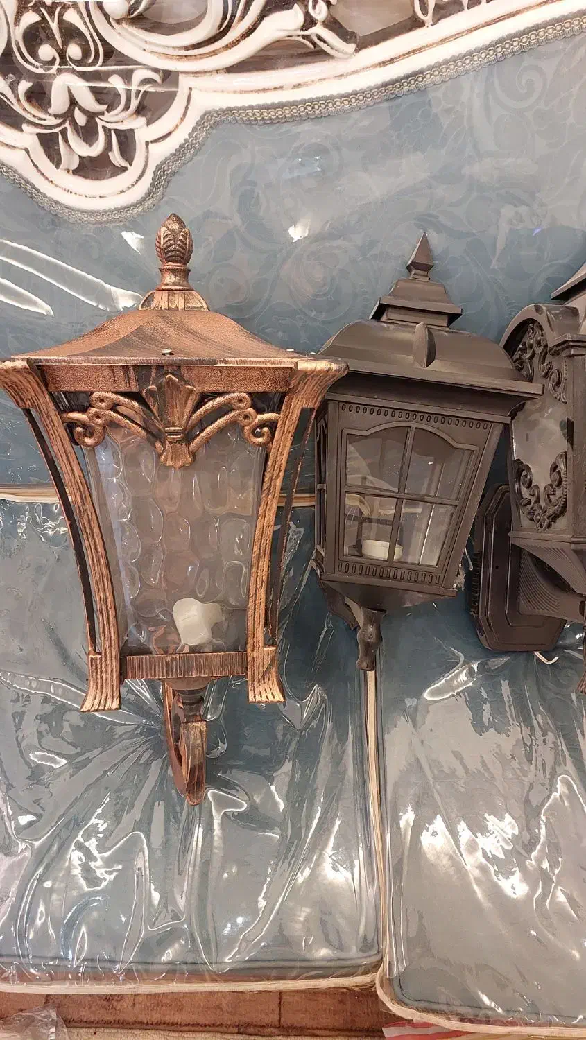 لوستر چراغ حیاطی|لوستر و چراغ آویز|مراغه, |دیوار