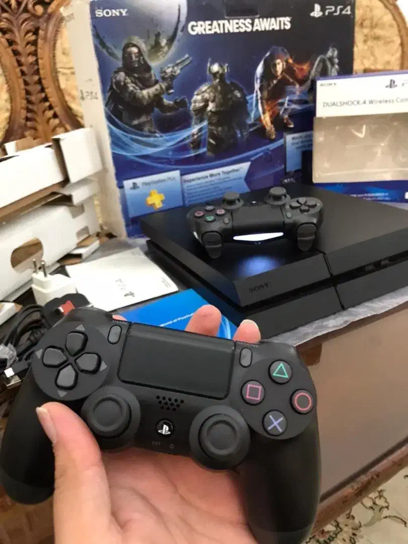 پلی استیشن ۴ یک ترا 2 دسته نواکبند فول گیم PS4 1TB|کنسول، بازی ویدئویی و آنلاین|کرج, کارخانه قند|دیوار