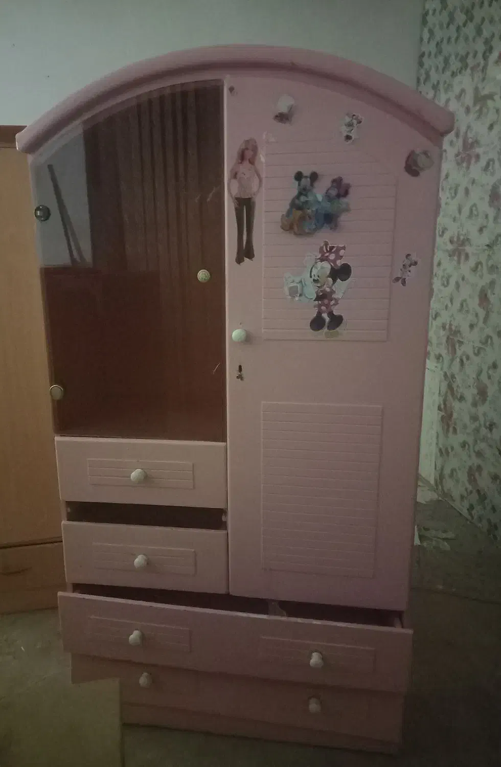 کمد بچه گانه دخترانه|جاکفشی، کمد، دراور|خوی, |دیوار