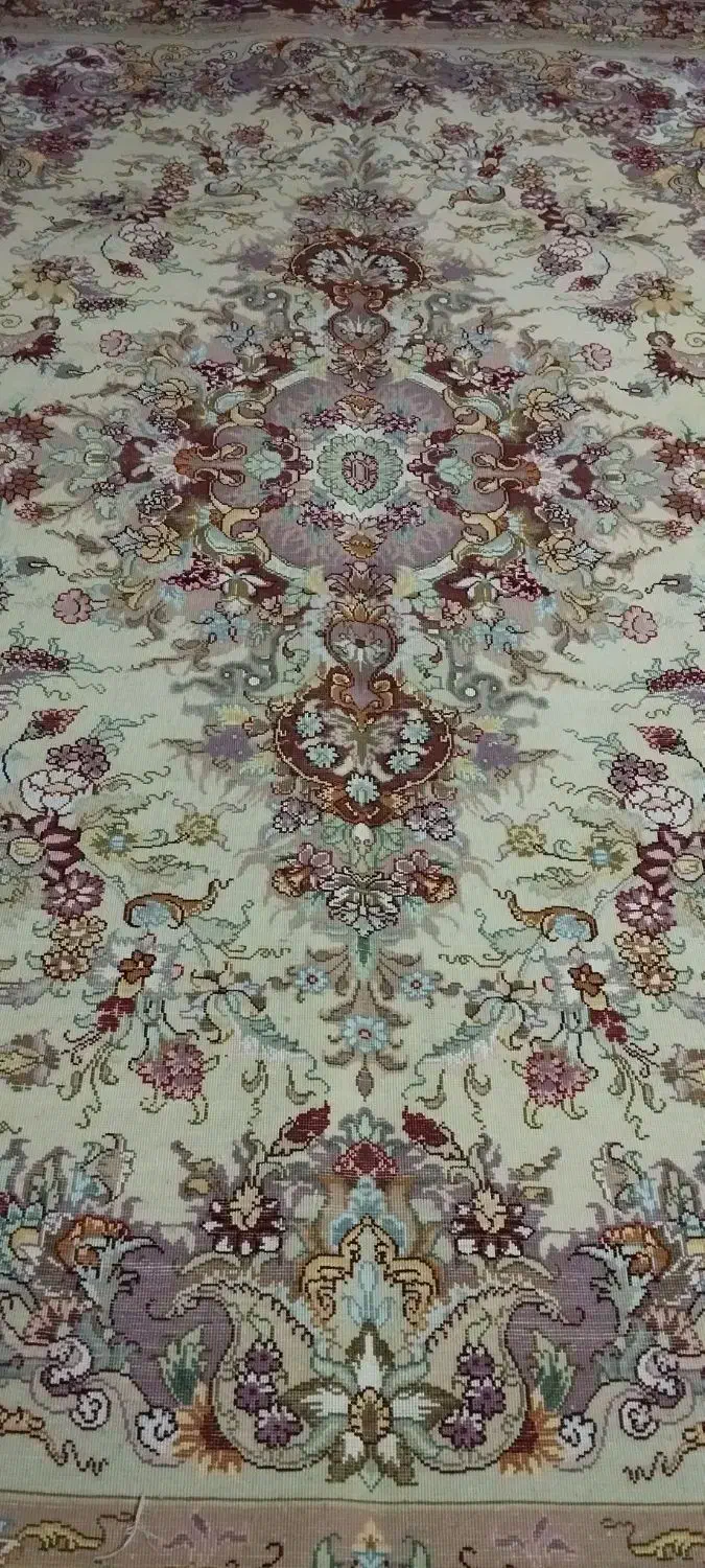 فرش دستبافت ۹متری خطیبی تبریز بافت بناب|فرش|تهران, شهرک آپادانا|دیوار