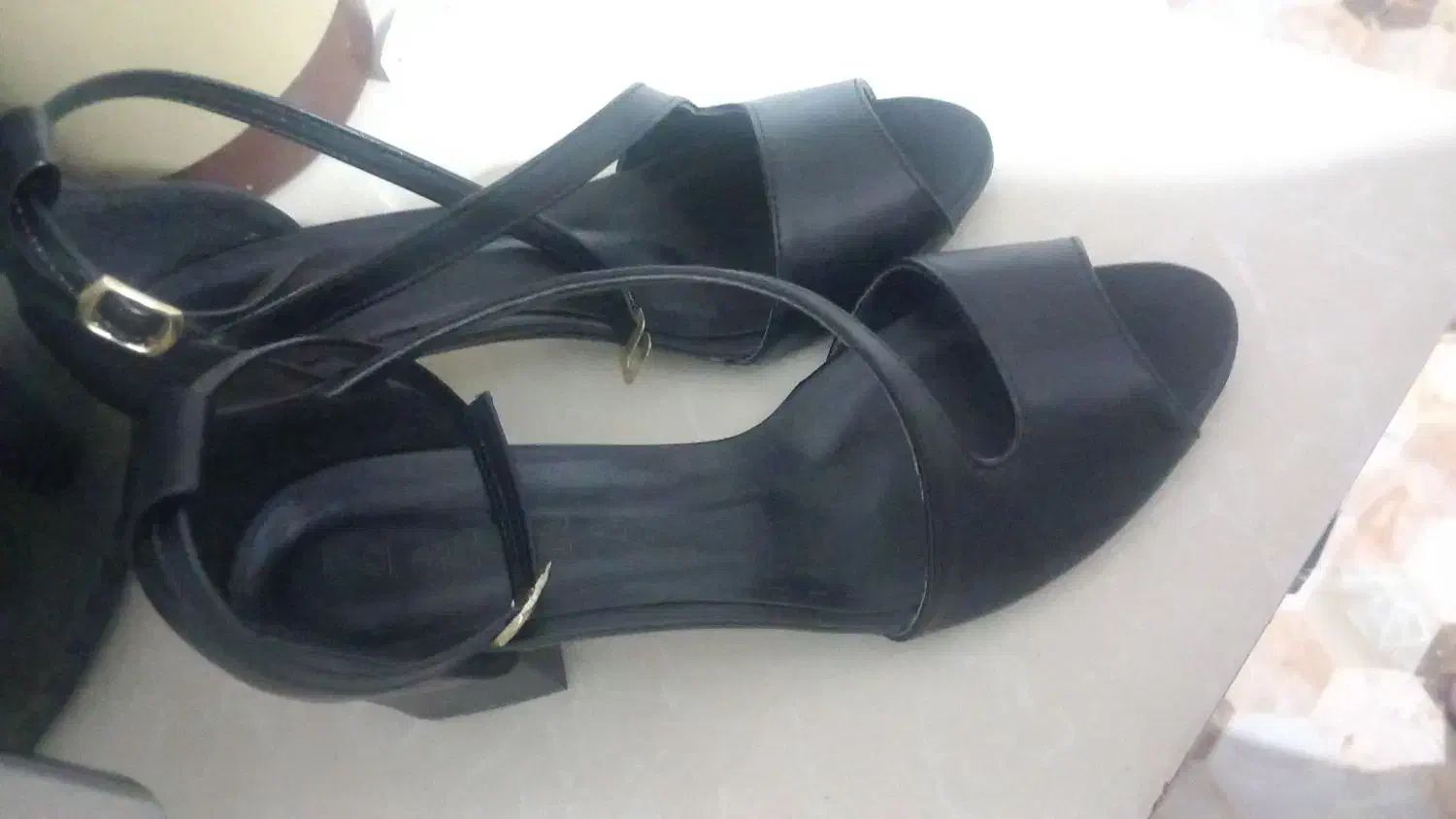 کفش چرم مشکی|کیف، کفش، کمربند|خرم‌آباد, |دیوار