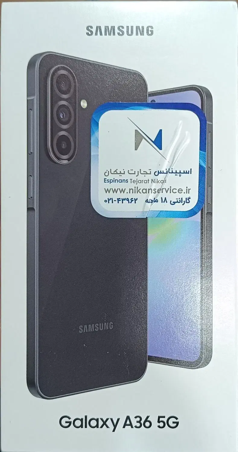 سامسونگ A36 نو پلمپ|موبایل|مرودشت, ابوذر شمالی‎|دیوار