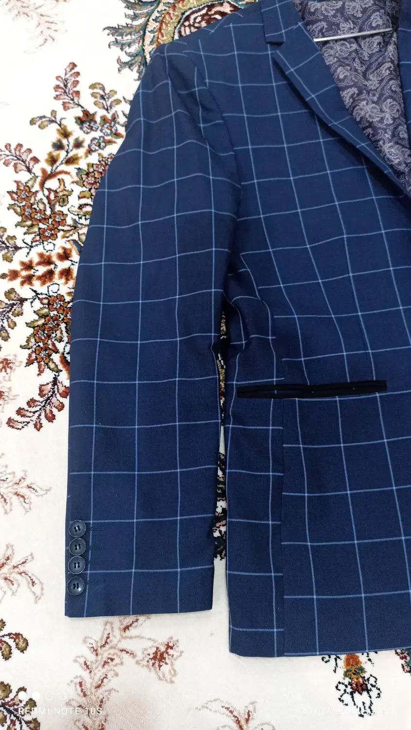 کت تک مردانه سورمه ای نو|لباس|مشکیندشت, |دیوار