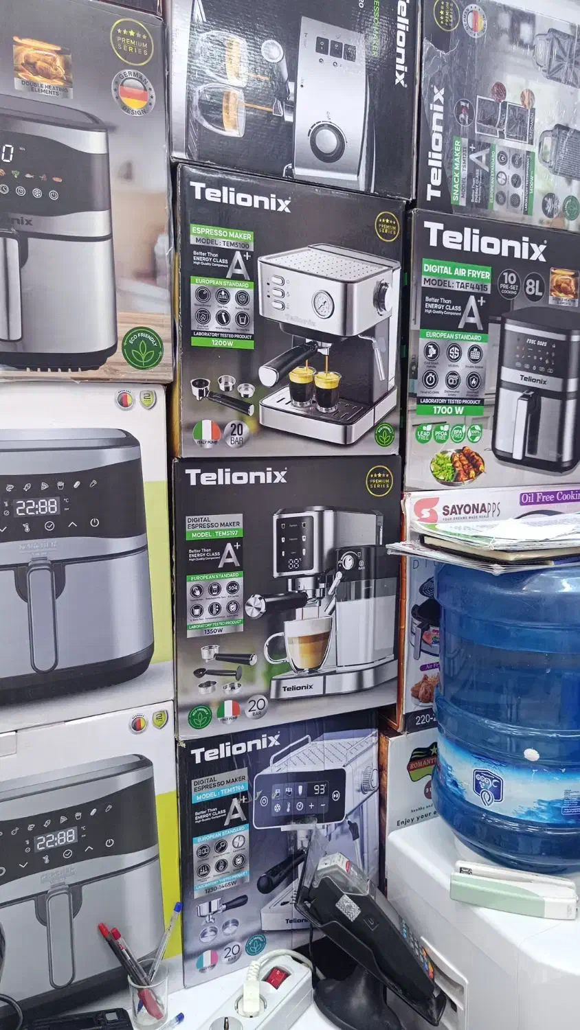 فروش دستگاه های اسپرسو ساز خانگی و صنعتی|سماور، چایساز، قهوهساز|کاشان, امیرکبیر|دیوار