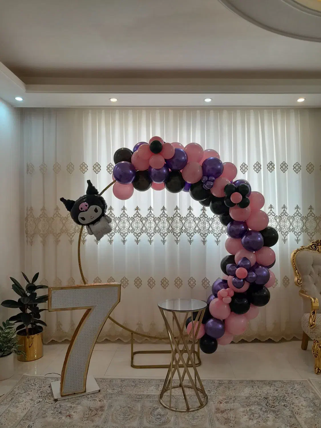 بادکنک آرایی|خدمات پذیرایی، مراسم|نیشابور, گنبد سبز|دیوار