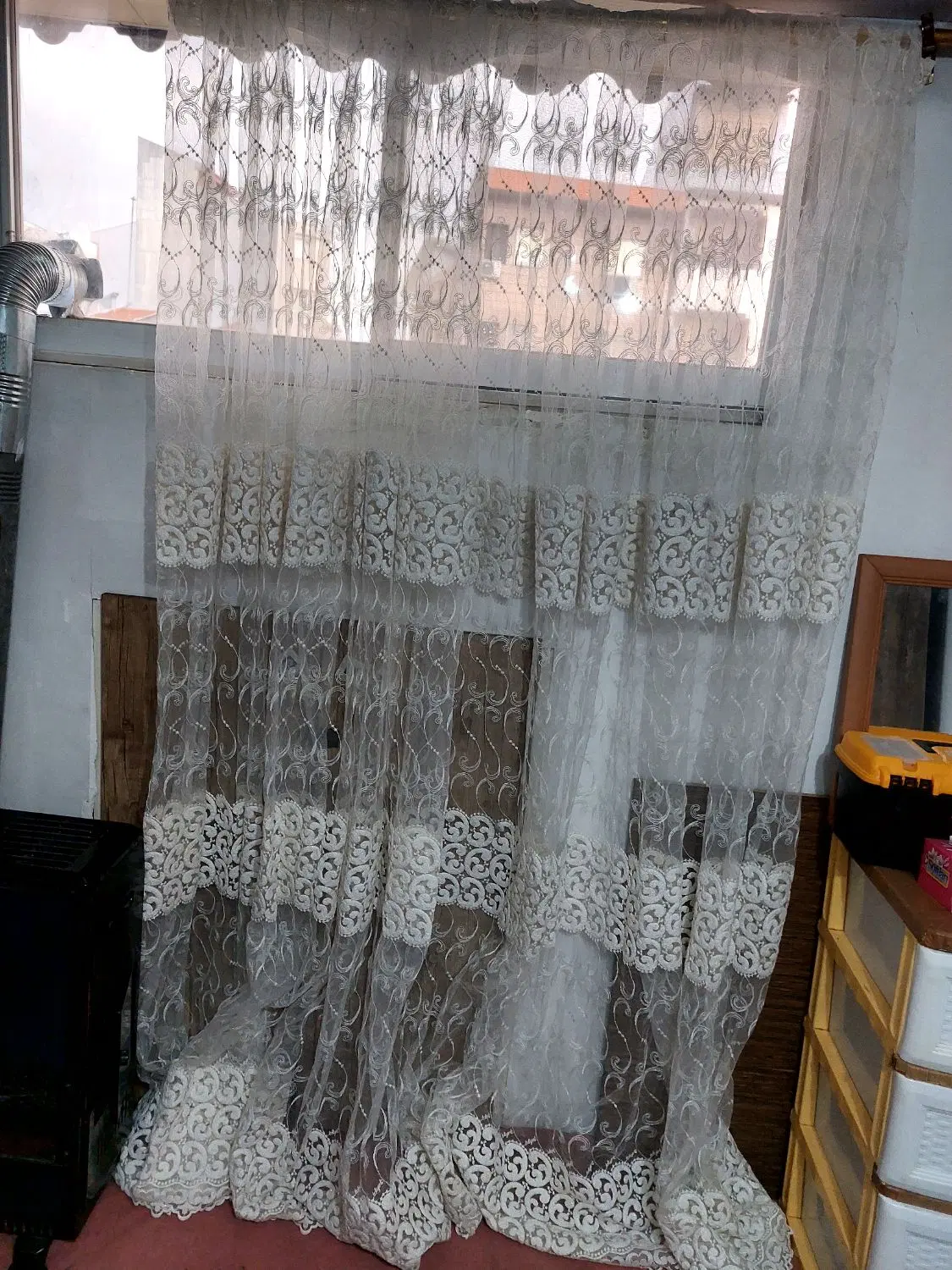 پرده|پرده، رانر، رومیزی|رشت, اسماعیل آباد|دیوار