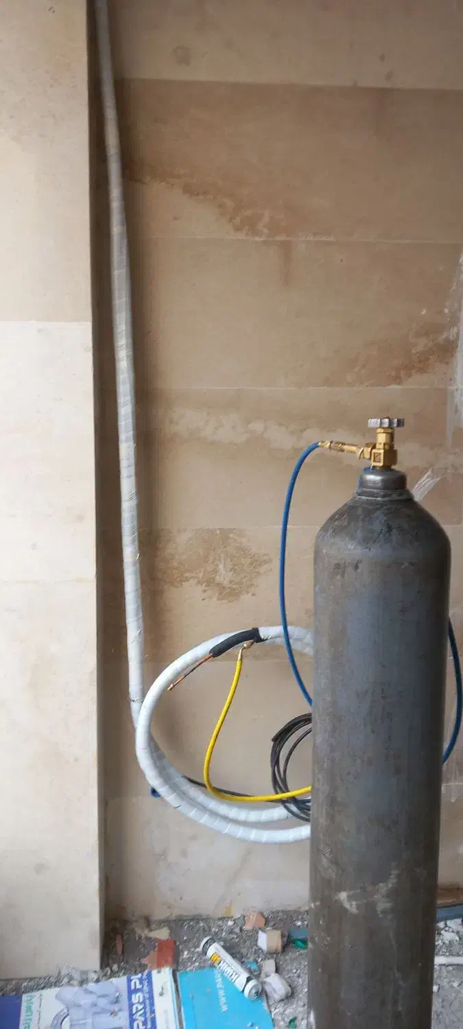 لوله کشی زیرکار اسپلیت تضمینی|خدمات پیشه و مهارت|کرمان, |دیوار