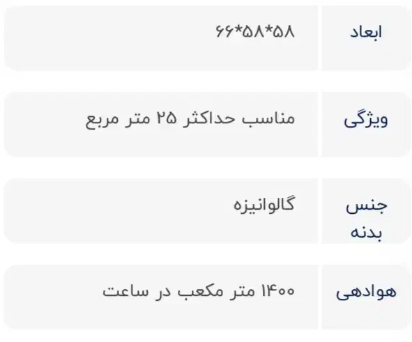 کولر آبی s29dایرانشرق باظرفیت هوادهی 1400|کولر آبی|قوچان, |دیوار