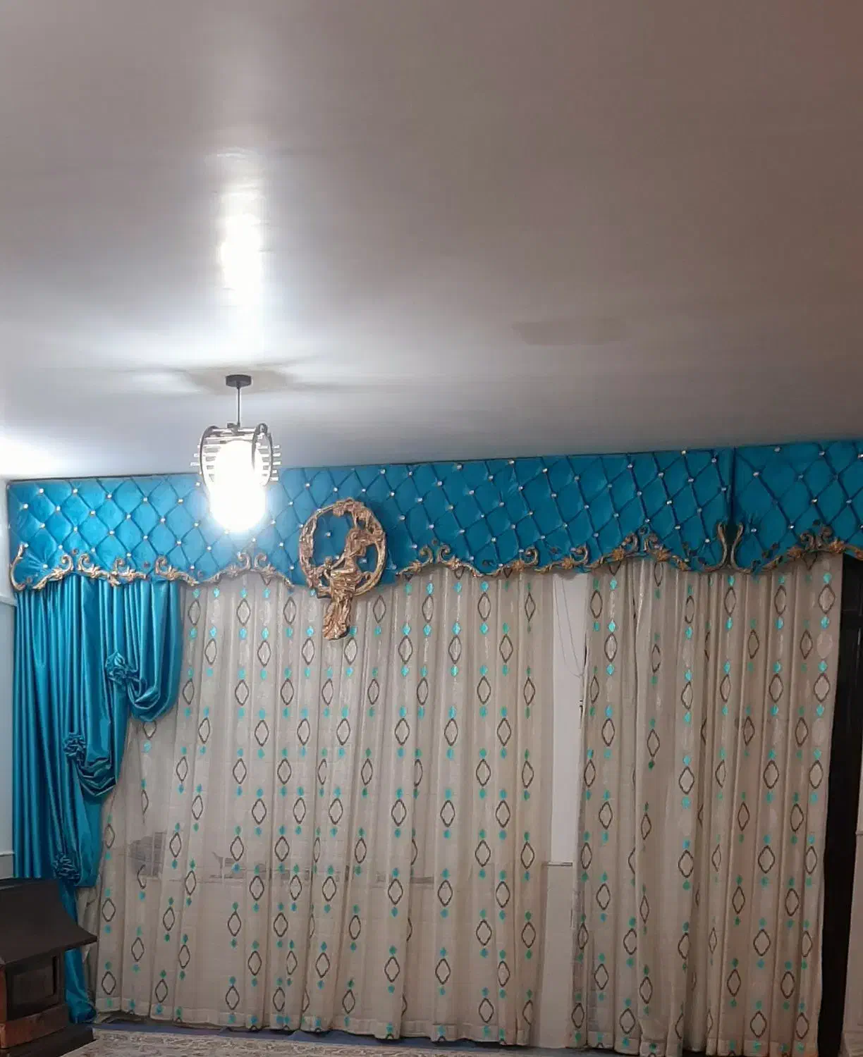 ۷مترونیم پرده ب همراه ۲عدد کتیبه|پرده، رانر، رومیزی|آران و بیدگل, |دیوار