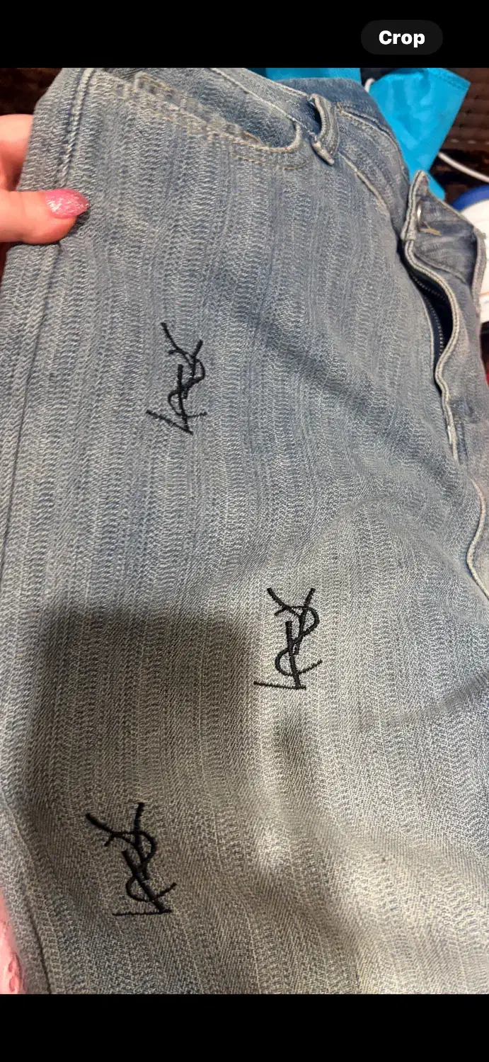 شلوار جین نو سایز تا ۴۲ اندازست مدل واید خارجی|لباس|تهران, تجریش|دیوار