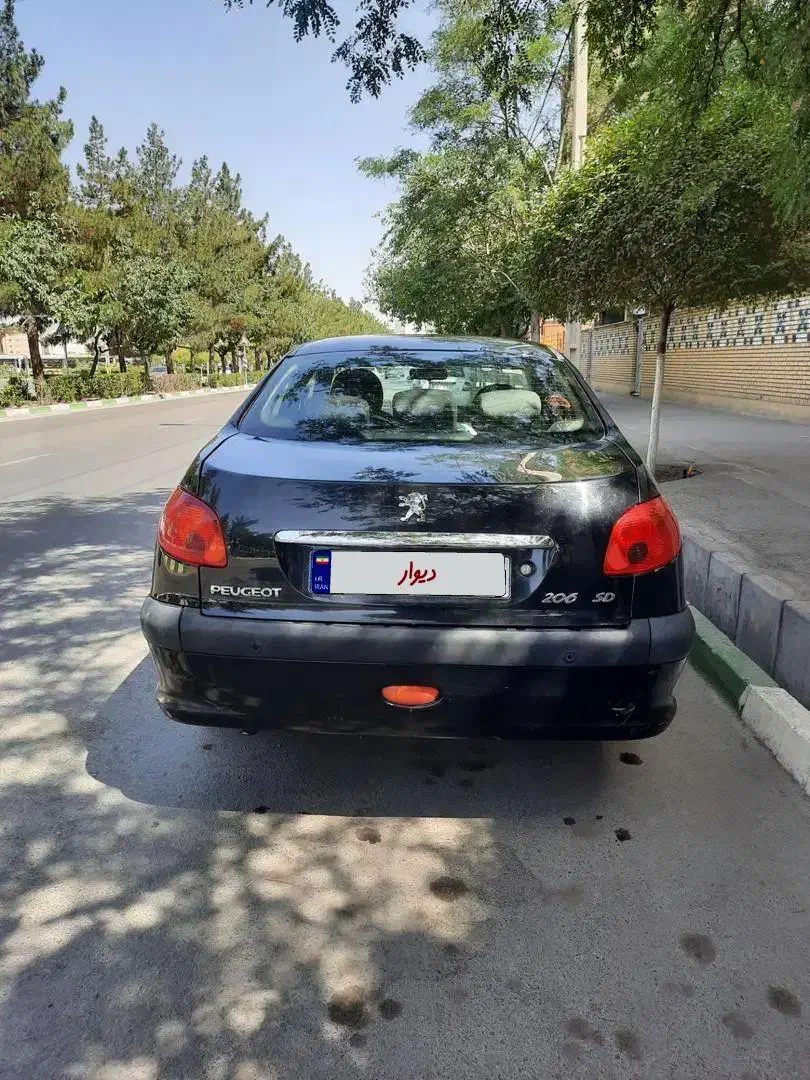 206sd v8 مدل ۹۵|خودرو سواری و وانت|تهران, نیروی هوایی (پیروزی)|دیوار