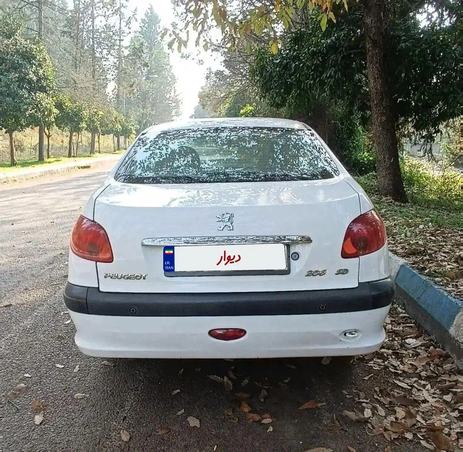 پژو 206 sd v8 مدل 95|خودرو سواری و وانت|ساری, |دیوار