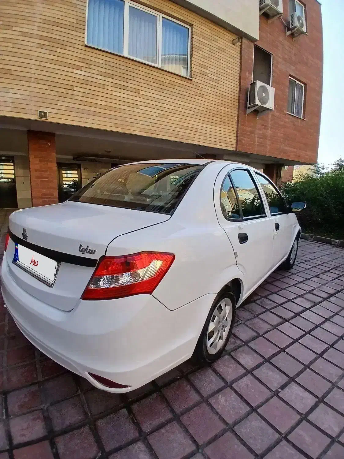 ساینا بی رنگ بدون ترک و جوش|خودرو سواری و وانت|رشت, کوی مهر|دیوار