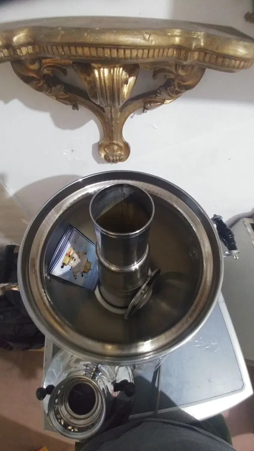 سماورگازی 10لیتری نو|سماور، چای‌ساز، قهوه‌ساز|تهران, والفجر (افسریه)|دیوار