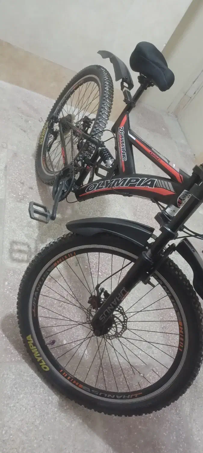دوچرخه المپیا تایتانیک کوهستانی سایز 26|دوچرخه، اسکیت، اسکوتر|علی‌آباد کتول, |دیوار