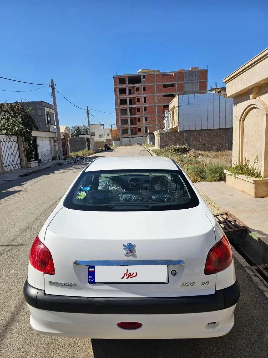 206 Sd مدل 1398|خودرو سواری و وانت|گنبد کاووس, |دیوار