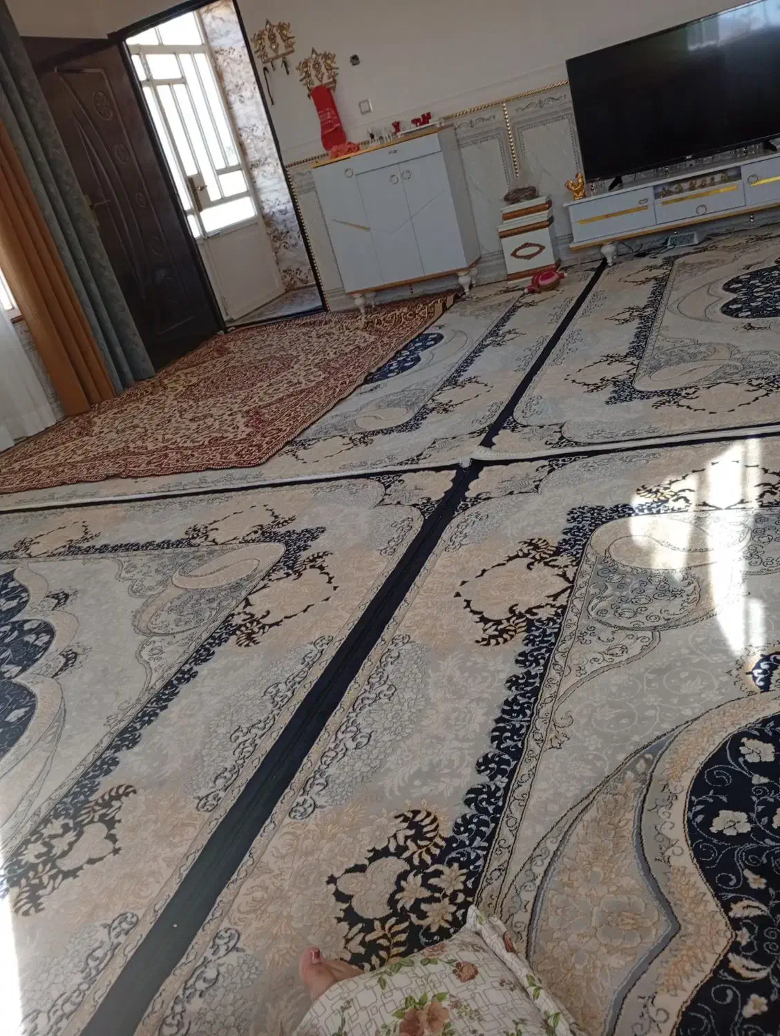 فرش ۹متری|فرش|نورآباد, |دیوار