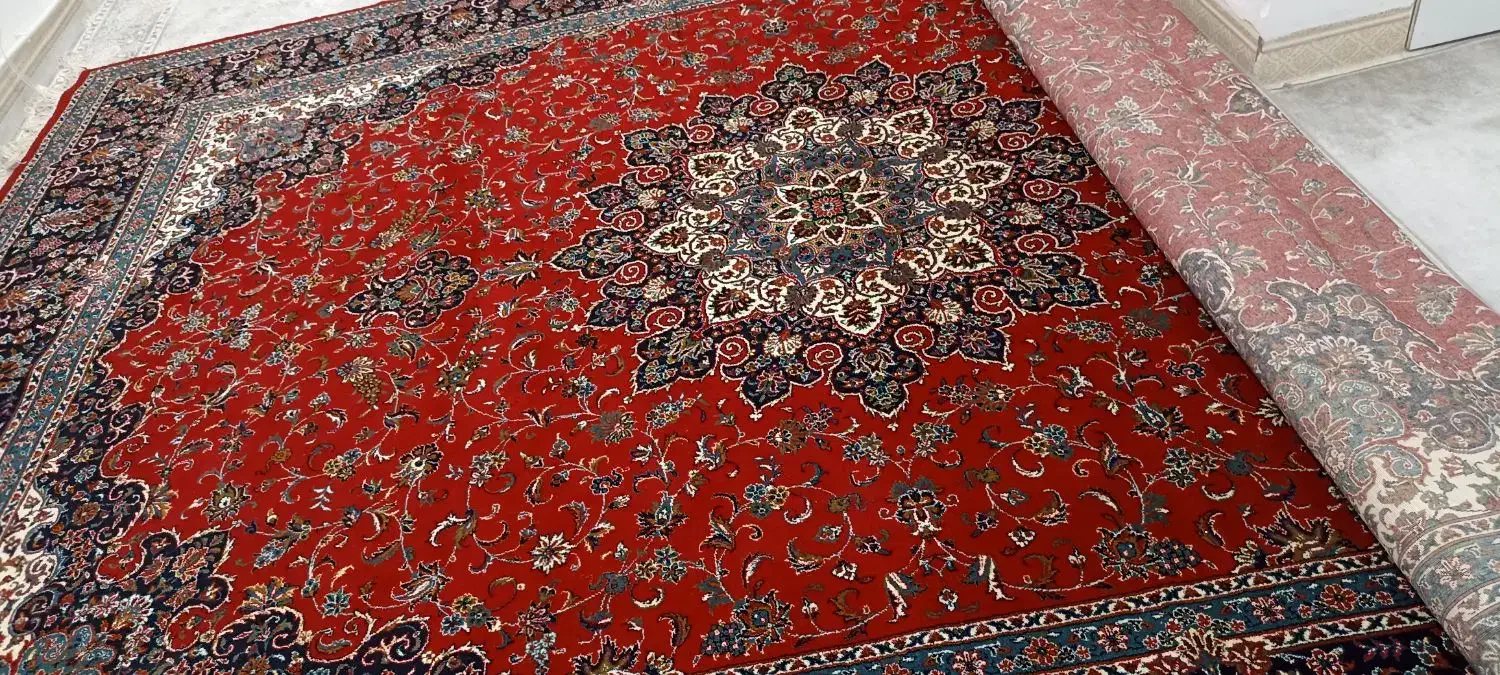 قالی 12 متری|فرش|سرپل ذهاب, |دیوار