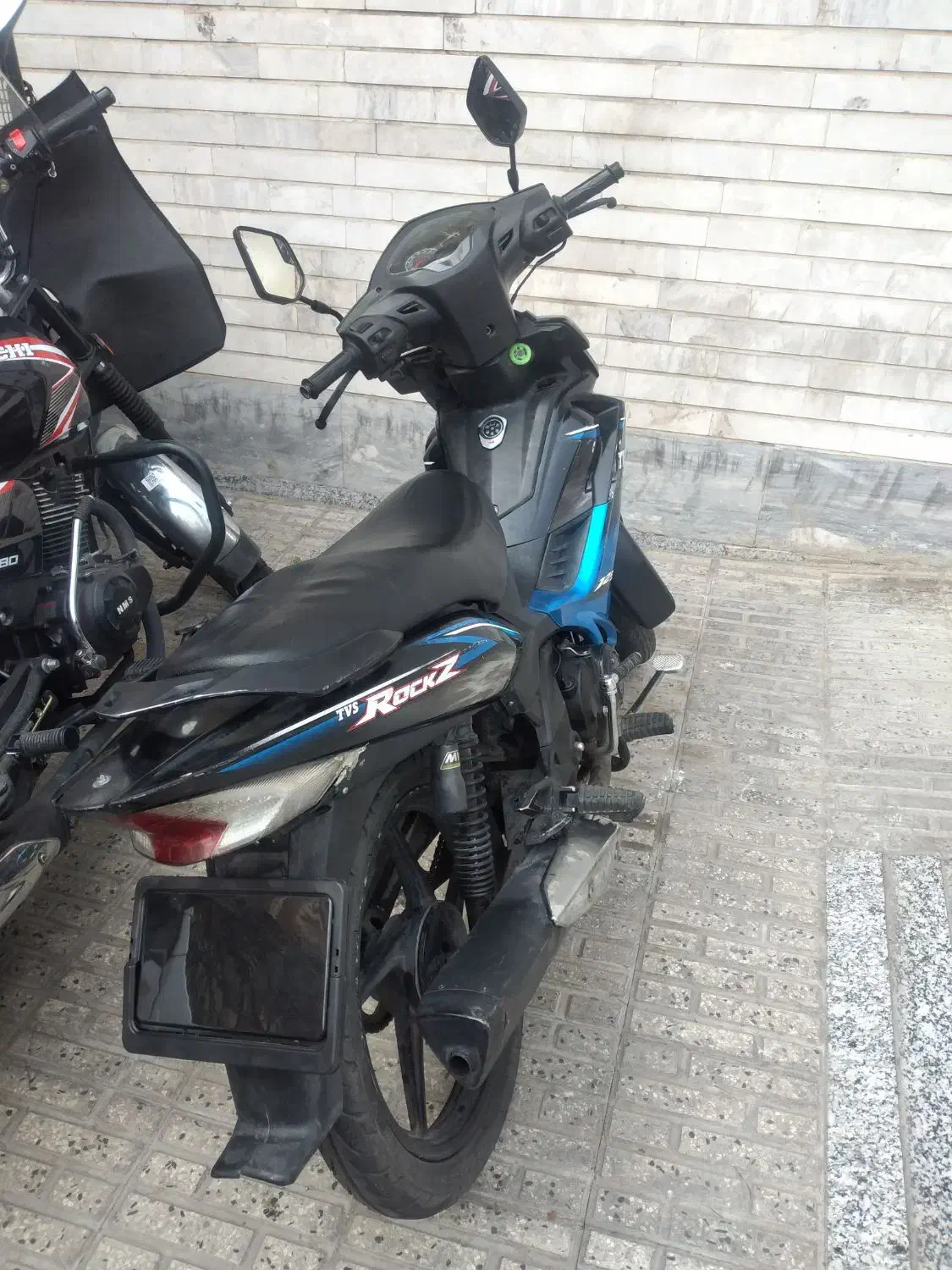 موتور تی وی اس راکز ۹۴ مزایده|موتورسیکلت|تهران, تهران‌نو|دیوار
