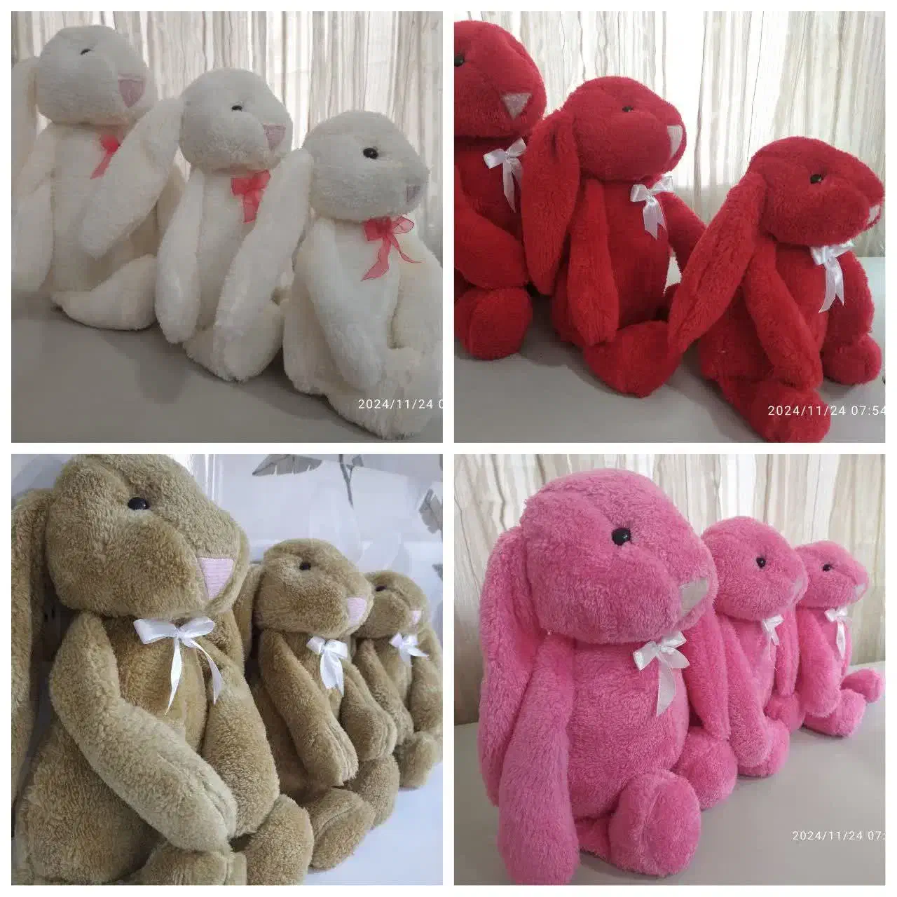 عروسک خرگوش جیلی کت ولنتاین|اسباببازی|مشهد, حرم مطهر رضوی|دیوار