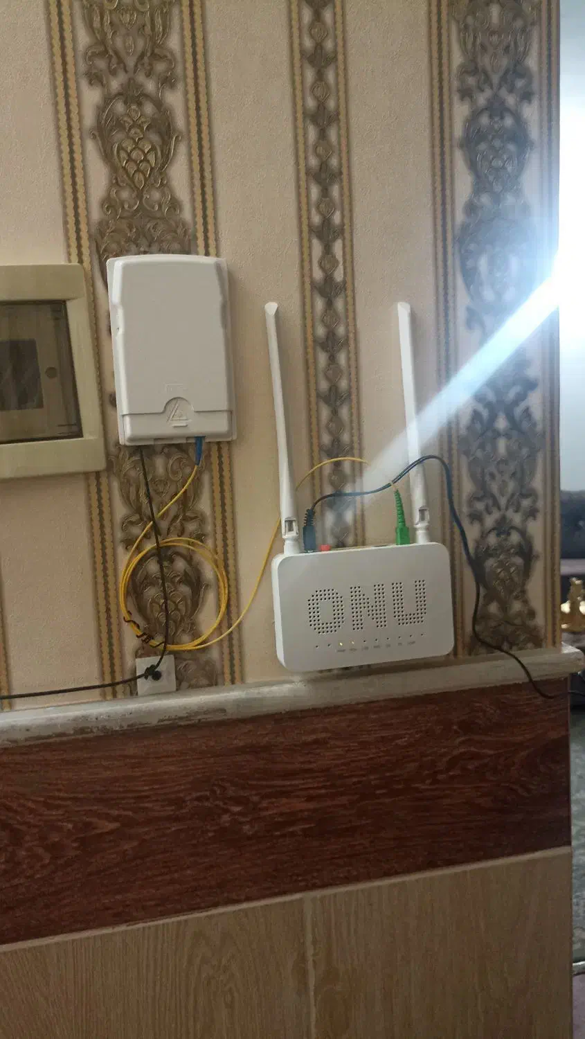 خدمات فیبر نوری|مودم و تجهیزات شبکه|قم, زنبیل آباد|دیوار