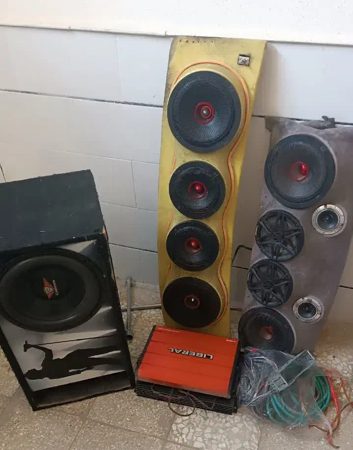 سیستم صوتی ماشین|قطعات یدکی و لوازم جانبی|کاشان, شهرک انقلاب|دیوار