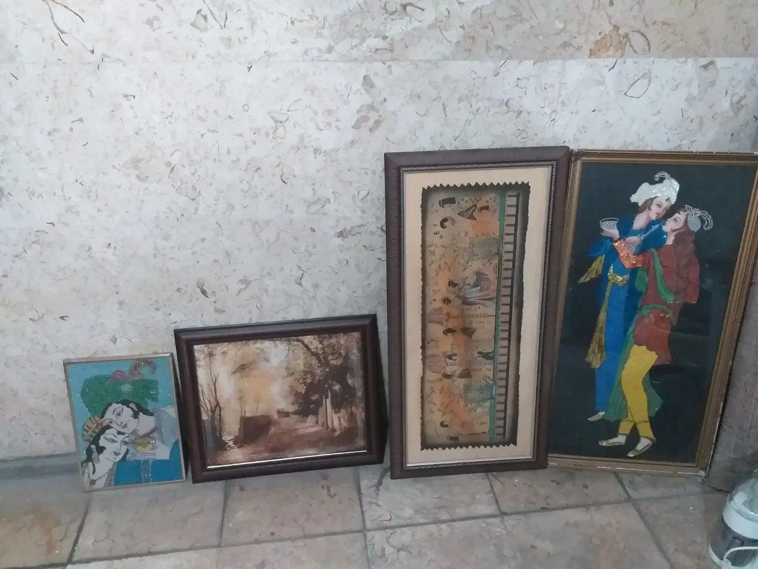 تابلو قدیمی،یک دونه سنگی|صنایع دستی و سایر لوازم تزئینی|دماوند, گیلاوند|دیوار