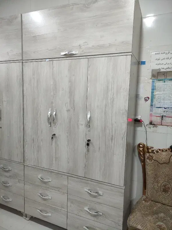 کمد نو سمساری معین|جاکفشی، کمد، دراور|میناب, |دیوار