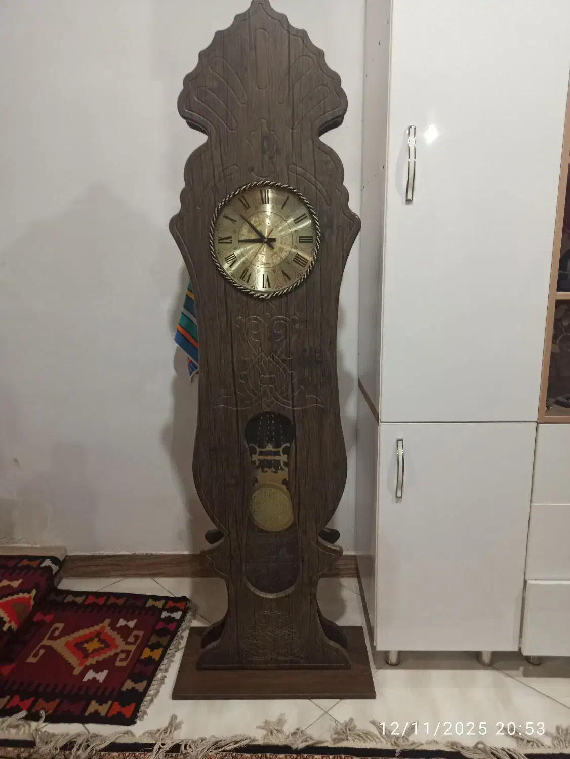 میزناهارخوری سه عددصندلی ویک عددساعت ایستاده سالم|میز و صندلی غذاخوری|فردیس, سرحد آباد|دیوار